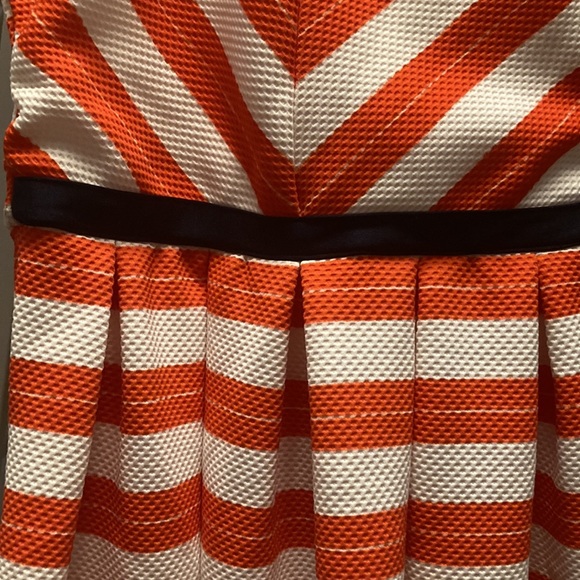 Dex chevron red white and navy halter size 12 dress - Picture 5 of 11